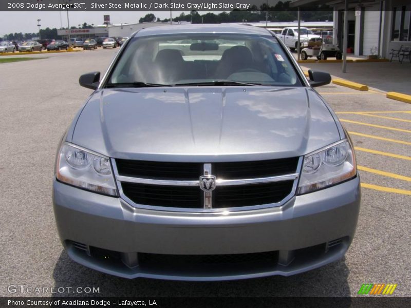 Silver Steel Metallic / Dark Slate Gray/Light Slate Gray 2008 Dodge Avenger SXT