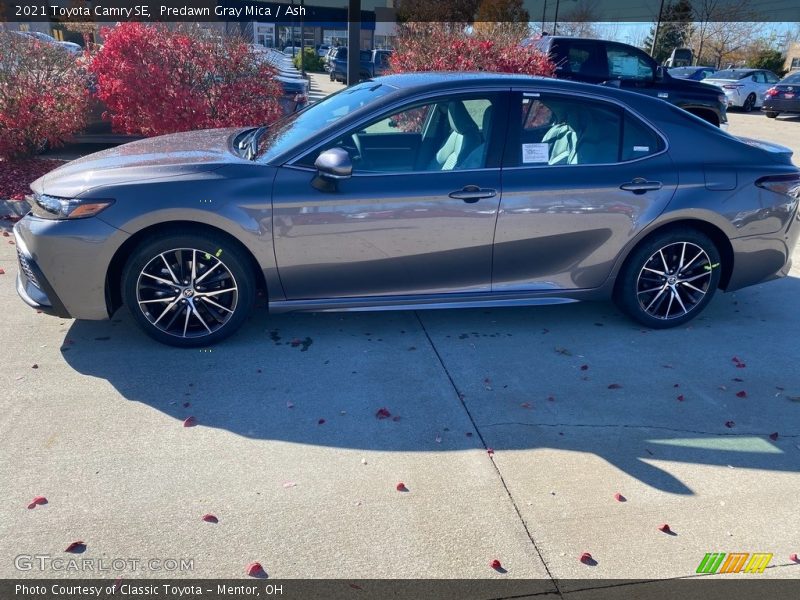 Predawn Gray Mica / Ash 2021 Toyota Camry SE