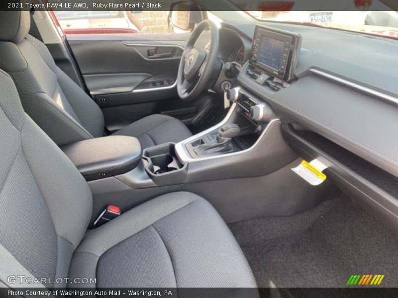 Ruby Flare Pearl / Black 2021 Toyota RAV4 LE AWD