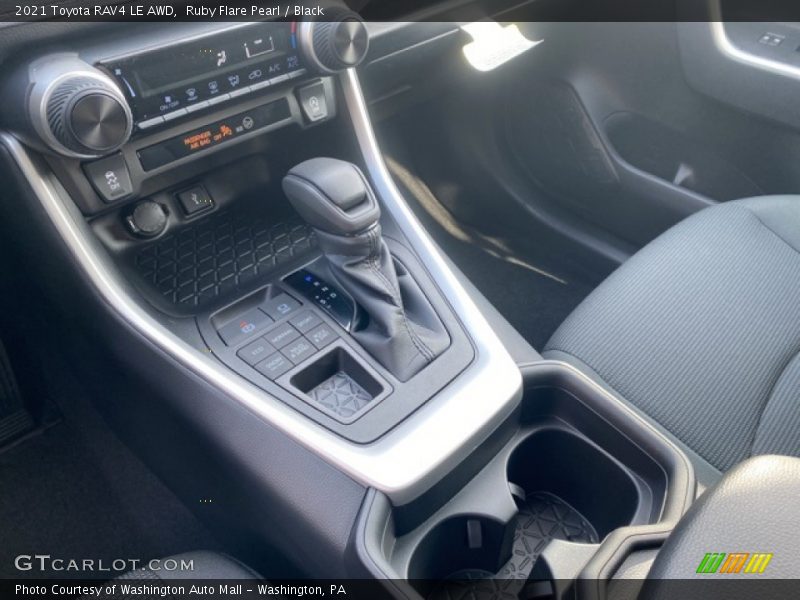 Ruby Flare Pearl / Black 2021 Toyota RAV4 LE AWD