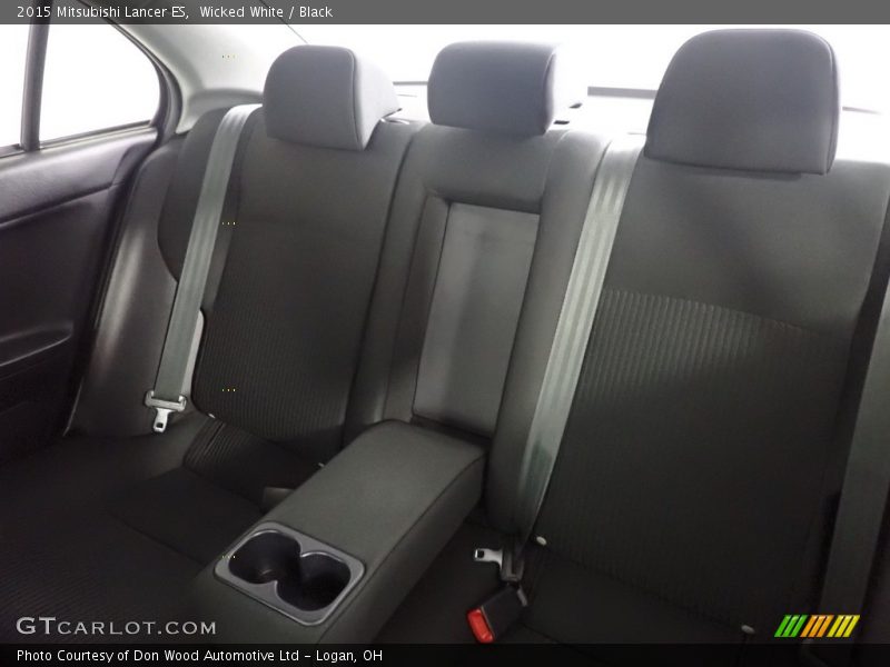 Wicked White / Black 2015 Mitsubishi Lancer ES