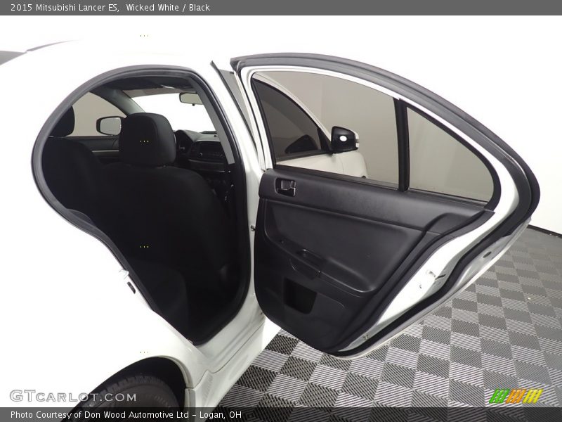 Wicked White / Black 2015 Mitsubishi Lancer ES
