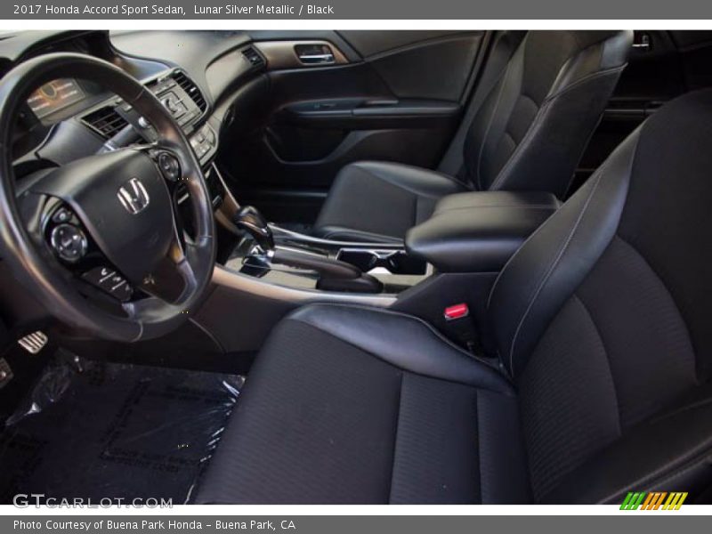 Lunar Silver Metallic / Black 2017 Honda Accord Sport Sedan