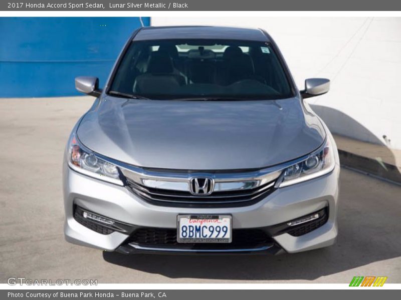 Lunar Silver Metallic / Black 2017 Honda Accord Sport Sedan