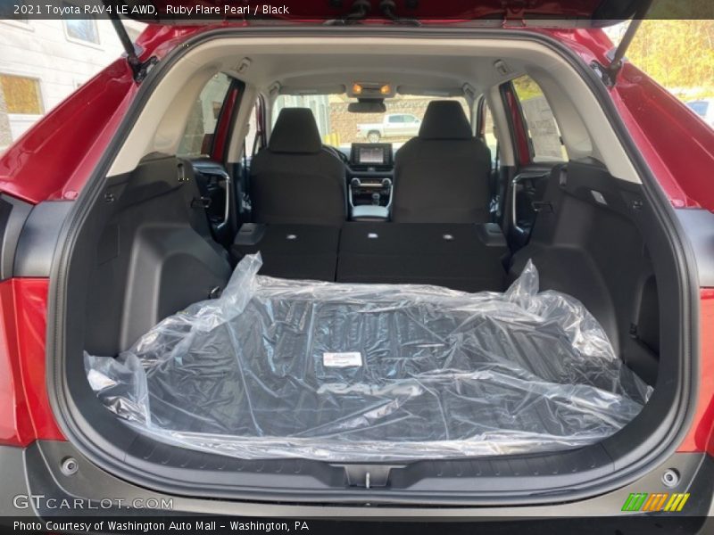 Ruby Flare Pearl / Black 2021 Toyota RAV4 LE AWD