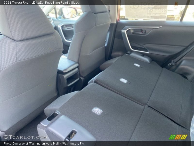 Ruby Flare Pearl / Black 2021 Toyota RAV4 LE AWD
