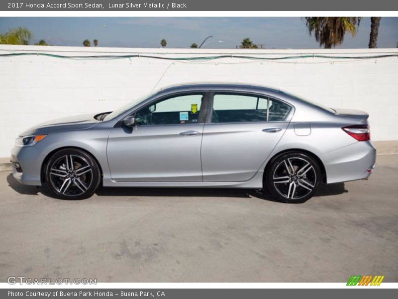 Lunar Silver Metallic / Black 2017 Honda Accord Sport Sedan