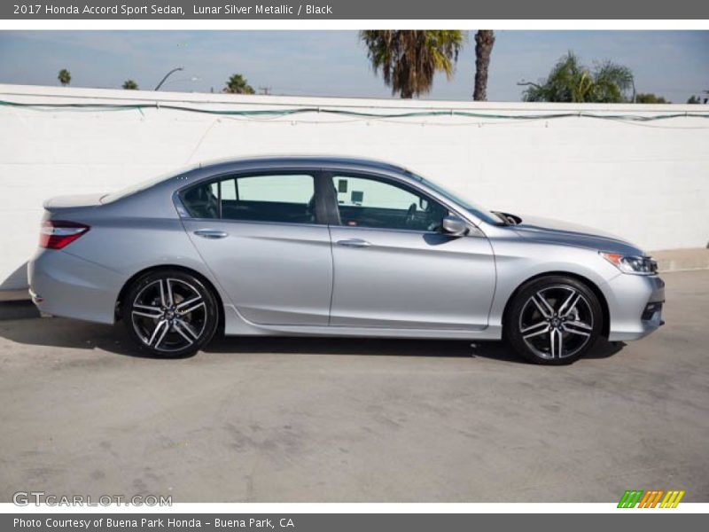 Lunar Silver Metallic / Black 2017 Honda Accord Sport Sedan