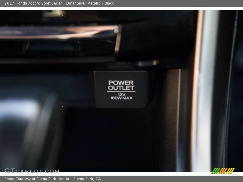 Lunar Silver Metallic / Black 2017 Honda Accord Sport Sedan