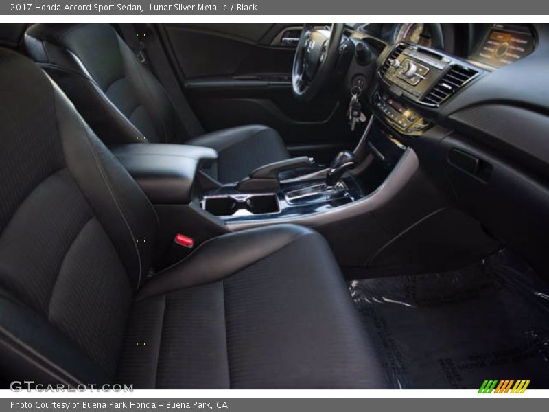 Lunar Silver Metallic / Black 2017 Honda Accord Sport Sedan