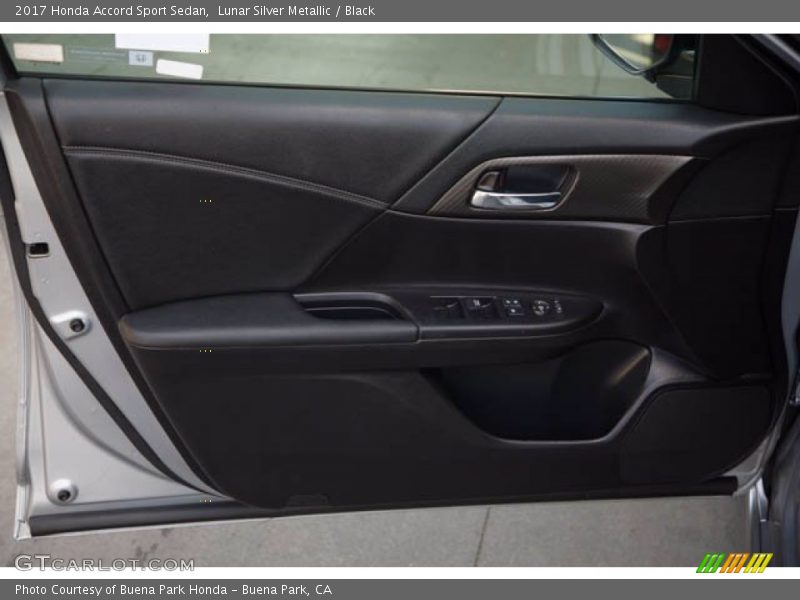 Lunar Silver Metallic / Black 2017 Honda Accord Sport Sedan