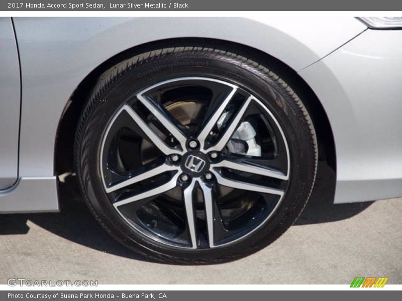 Lunar Silver Metallic / Black 2017 Honda Accord Sport Sedan