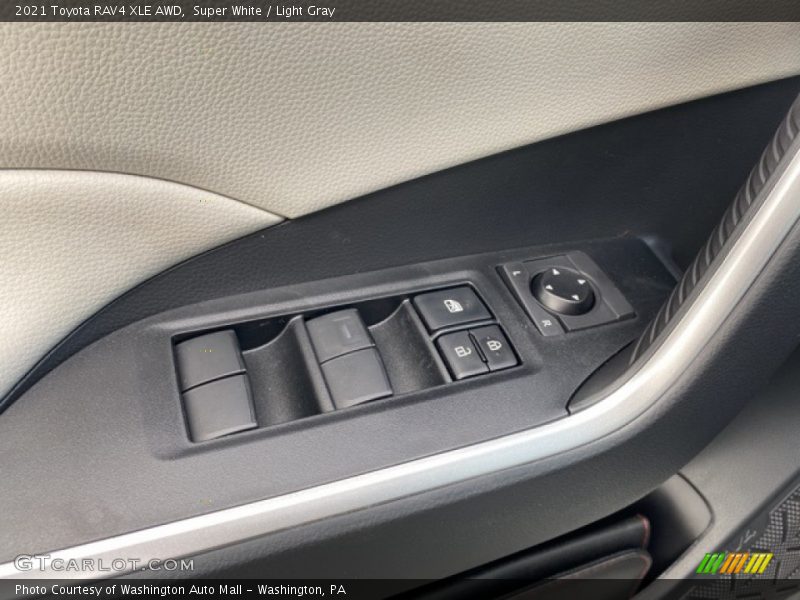 Controls of 2021 RAV4 XLE AWD