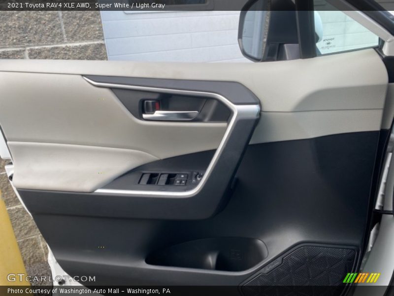 Door Panel of 2021 RAV4 XLE AWD