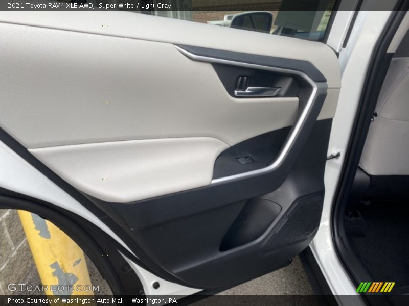 Door Panel of 2021 RAV4 XLE AWD