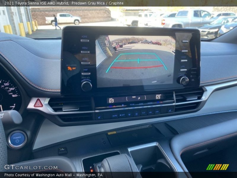 Predawn Gray Mica / Graphite 2021 Toyota Sienna XSE AWD Hybrid