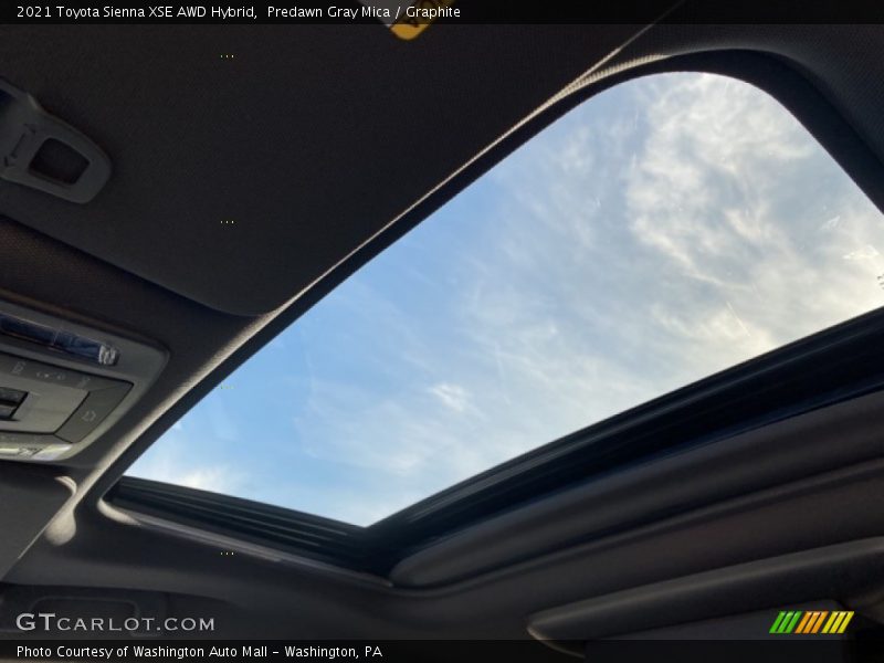 Predawn Gray Mica / Graphite 2021 Toyota Sienna XSE AWD Hybrid