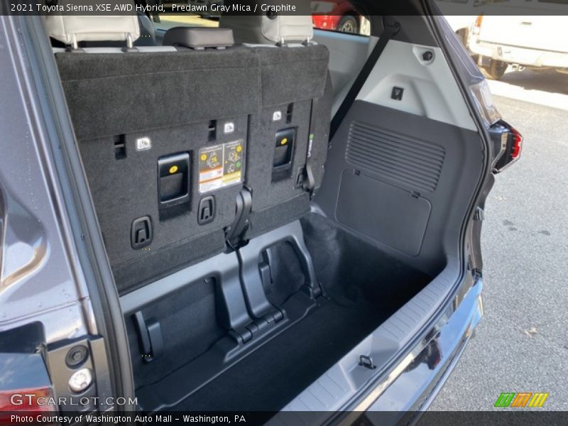 Predawn Gray Mica / Graphite 2021 Toyota Sienna XSE AWD Hybrid