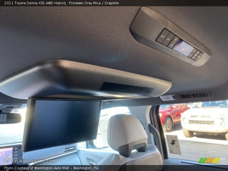 Predawn Gray Mica / Graphite 2021 Toyota Sienna XSE AWD Hybrid