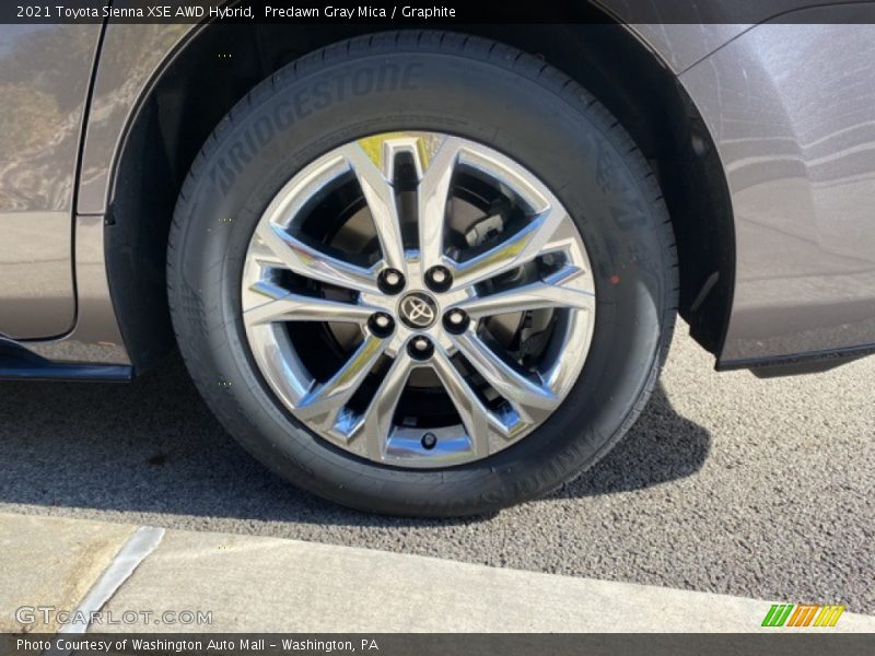  2021 Sienna XSE AWD Hybrid Wheel
