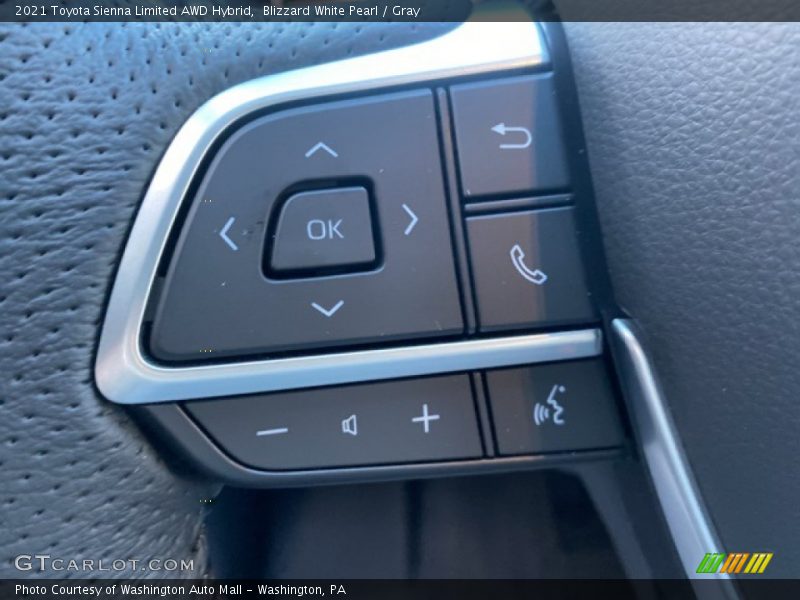  2021 Sienna Limited AWD Hybrid Steering Wheel