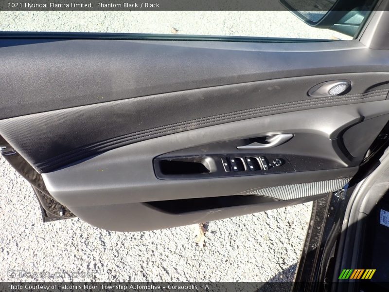 Phantom Black / Black 2021 Hyundai Elantra Limited