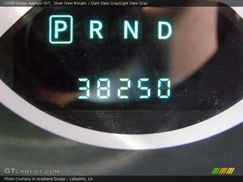 Silver Steel Metallic / Dark Slate Gray/Light Slate Gray 2008 Dodge Avenger SXT