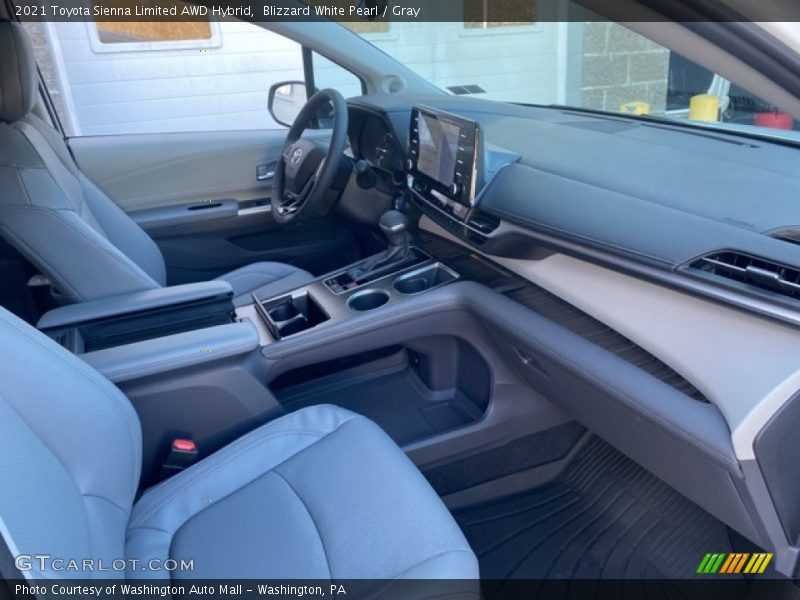 Dashboard of 2021 Sienna Limited AWD Hybrid