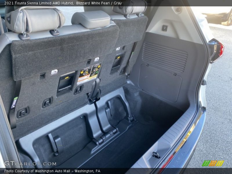 2021 Sienna Limited AWD Hybrid Trunk