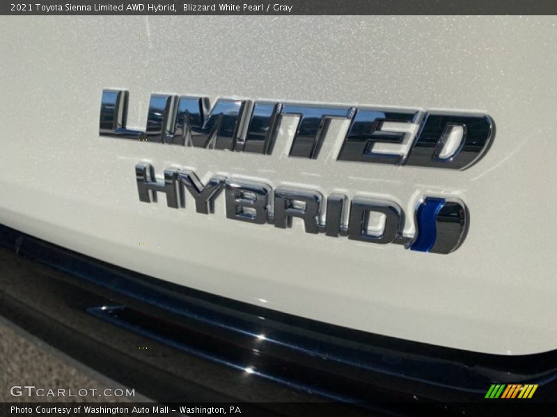 2021 Sienna Limited AWD Hybrid Logo