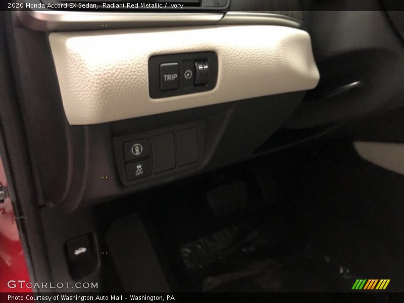 Radiant Red Metallic / Ivory 2020 Honda Accord EX Sedan