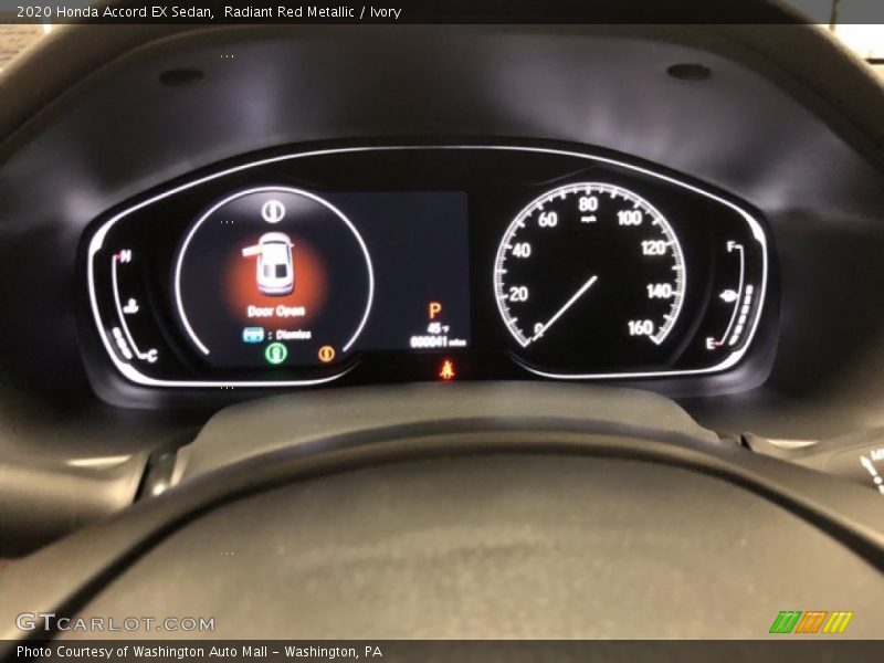 Radiant Red Metallic / Ivory 2020 Honda Accord EX Sedan