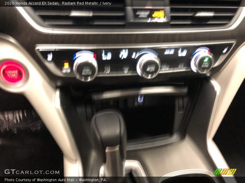 Radiant Red Metallic / Ivory 2020 Honda Accord EX Sedan