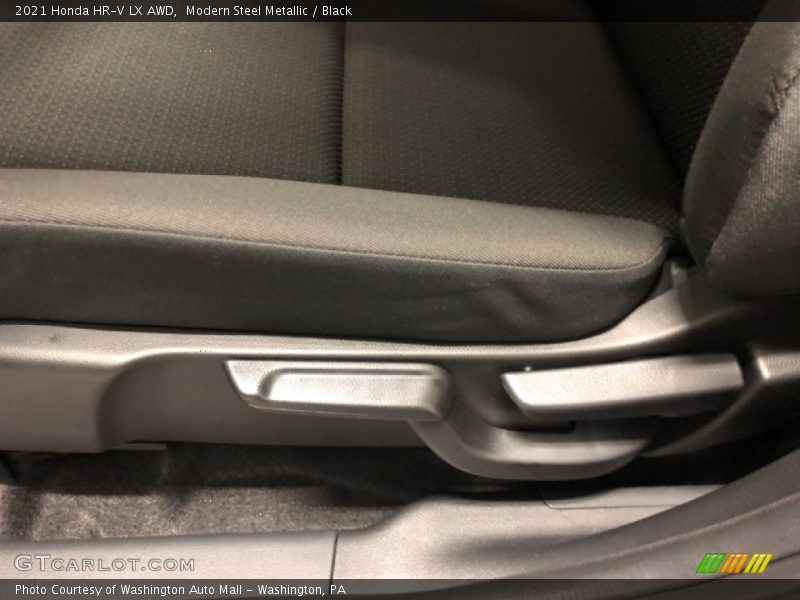 Modern Steel Metallic / Black 2021 Honda HR-V LX AWD
