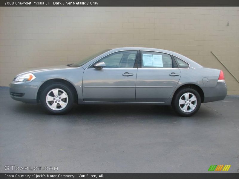 Dark Silver Metallic / Gray 2008 Chevrolet Impala LT