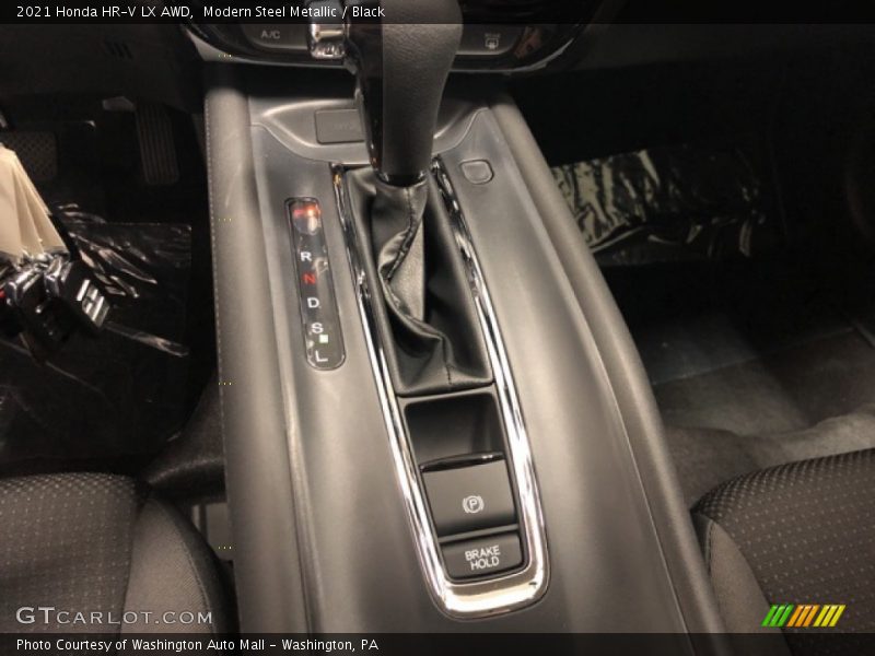 Modern Steel Metallic / Black 2021 Honda HR-V LX AWD
