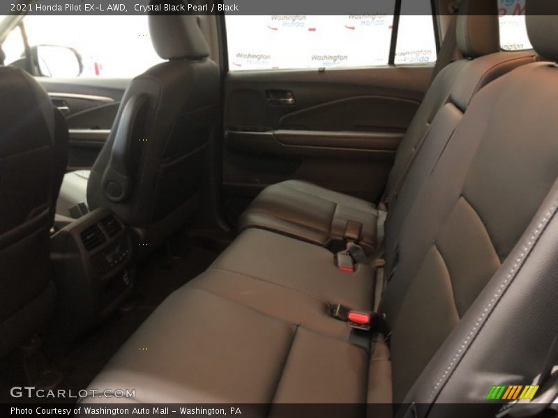 Crystal Black Pearl / Black 2021 Honda Pilot EX-L AWD