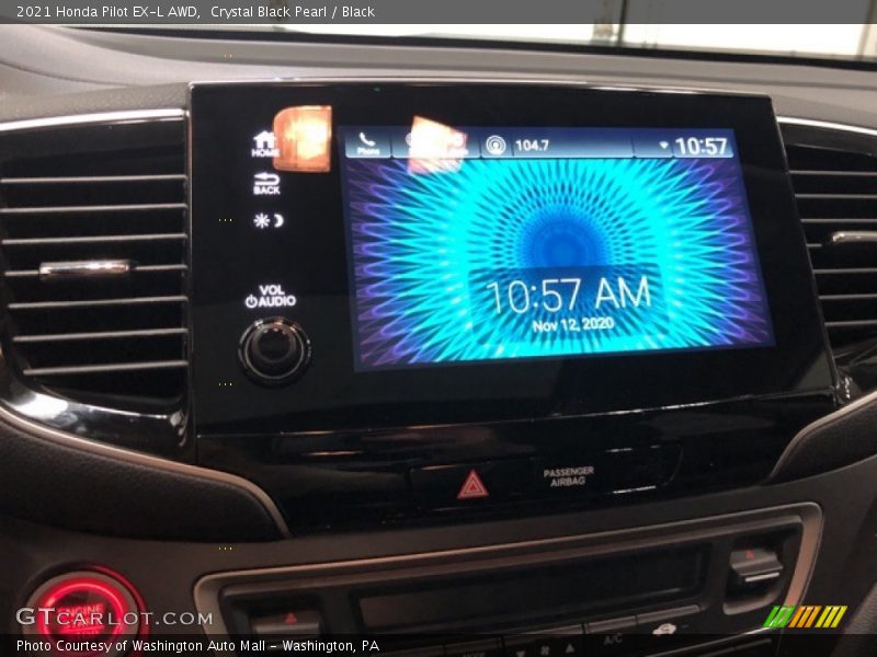 Crystal Black Pearl / Black 2021 Honda Pilot EX-L AWD