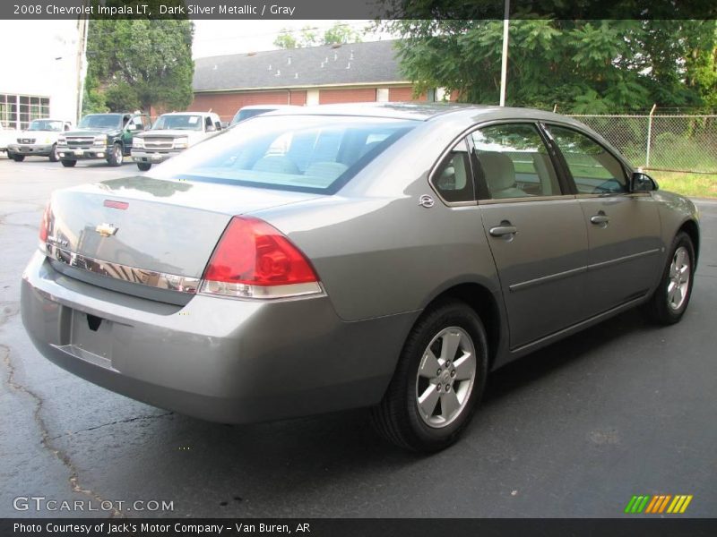 Dark Silver Metallic / Gray 2008 Chevrolet Impala LT