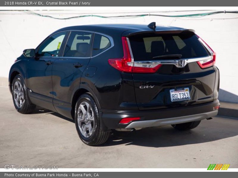 Crystal Black Pearl / Ivory 2018 Honda CR-V EX
