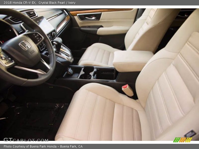 Crystal Black Pearl / Ivory 2018 Honda CR-V EX