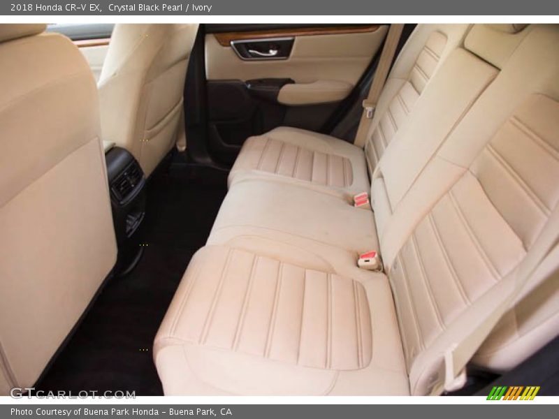 Crystal Black Pearl / Ivory 2018 Honda CR-V EX