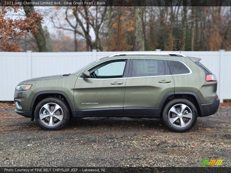  2021 Cherokee Limited 4x4 Olive Green Pearl