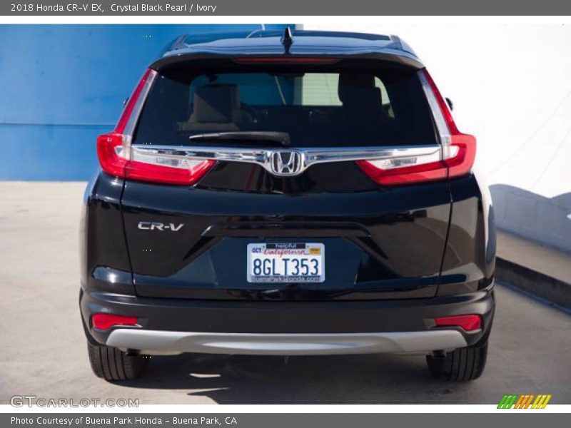 Crystal Black Pearl / Ivory 2018 Honda CR-V EX