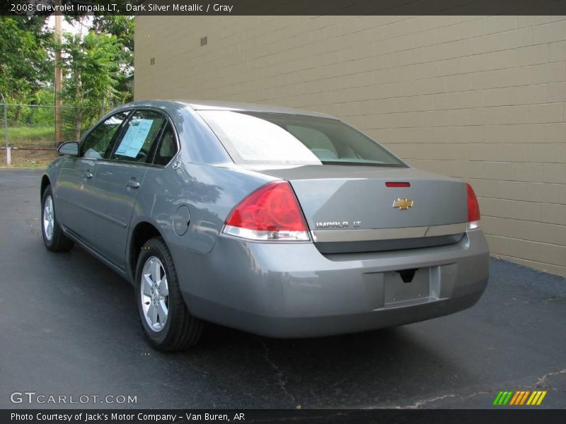Dark Silver Metallic / Gray 2008 Chevrolet Impala LT