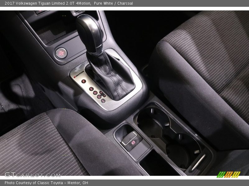 Pure White / Charcoal 2017 Volkswagen Tiguan Limited 2.0T 4Motion