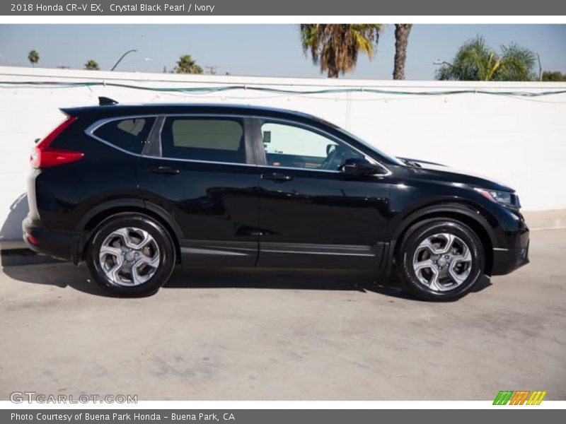 Crystal Black Pearl / Ivory 2018 Honda CR-V EX