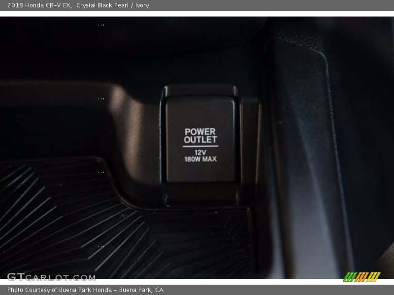 Crystal Black Pearl / Ivory 2018 Honda CR-V EX