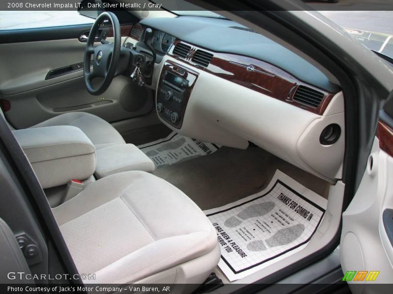 Dark Silver Metallic / Gray 2008 Chevrolet Impala LT