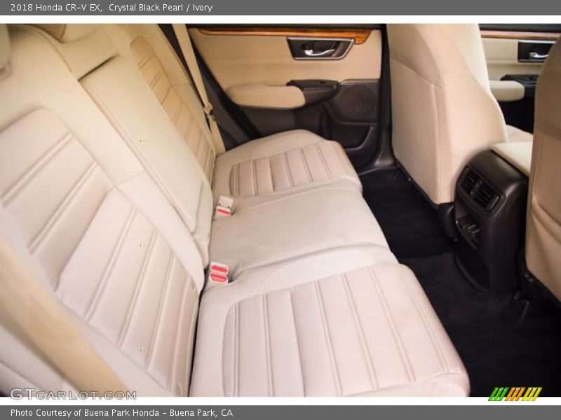 Crystal Black Pearl / Ivory 2018 Honda CR-V EX